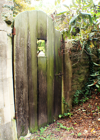 Garden Gate - Down Hidden Lane by the old stables