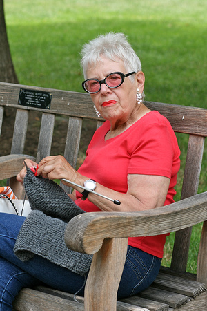170 - June 19th - Knitting in the Park
