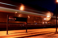 002 - Jan 2nd - Berwyn Train Station at Night