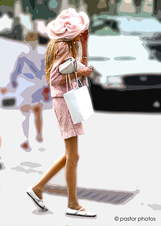 0813 ~ Lady in Pink