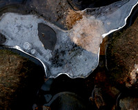 Lake Calhoun, Minneapolis  Ice Face - 8x10